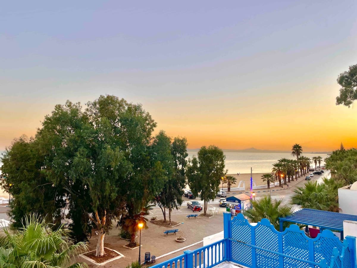 Ciel bleu de Sidi Bou Saïd