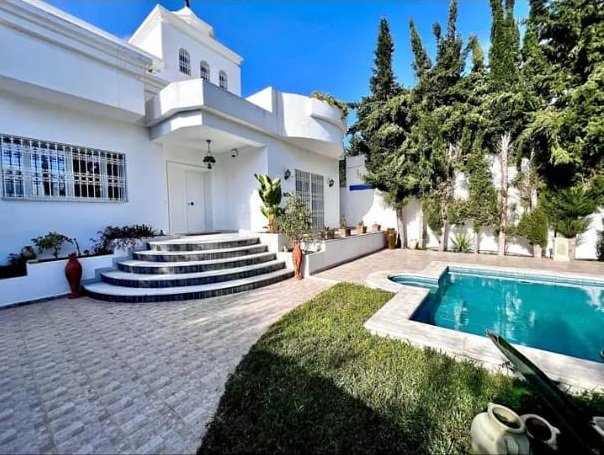 Hammamet Nord - Villa meublé avec piscine